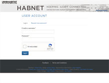 Tablet Screenshot of habnet.unhabitat.org